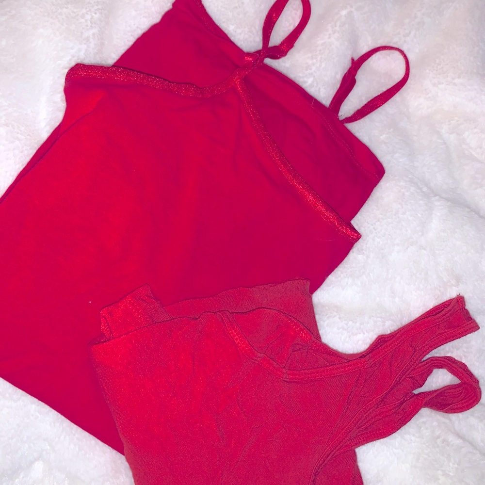 TANK TOP BUNDLE DUO!! RED!